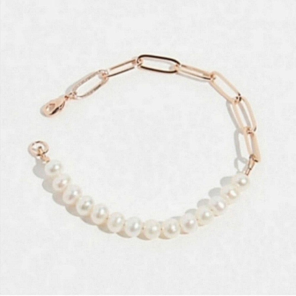 Free People Demi Pearl Bracelet